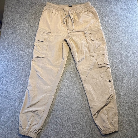 Standard Cloth Women's Cargo Pants Nylon Drawstring Lightweight Casual - Picture 1 of 13